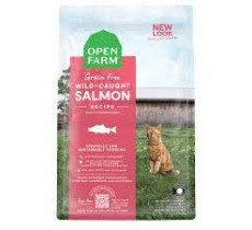 Open Farm Cat Grain-Free Wild - Caught Salmon Recipe 2lb